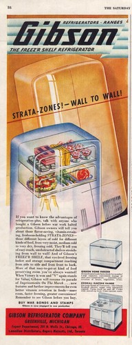 1944 gibson refrigerator - 1944,