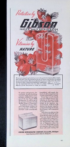 Vintage print 1940 gibson - print, ad