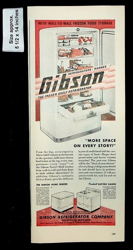 1944 gibson refrigerator - refrigerator, co